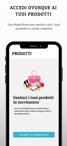 Android application MagicStore Prodotti screenshort