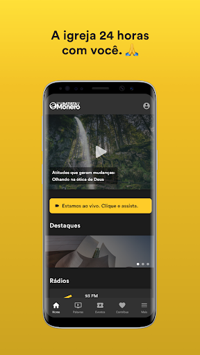 Android application Igreja Batista no Moneró screenshort