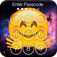 Emoji Космос PIN Screen Lock