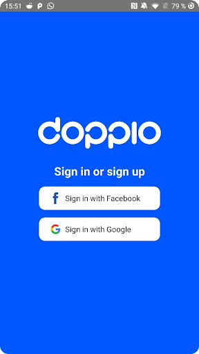 Android application GetDoppio screenshort