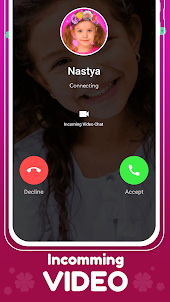 Nastya Fake Call video & live