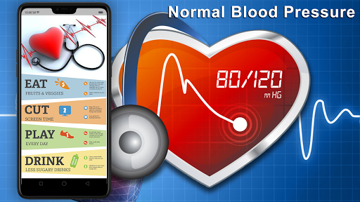 Blood Pressure Calculator, BP Info, Log, Dairy