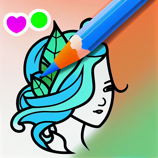 Color ASMR : Drawing color