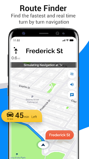 GPS Maps & Route Planner Screen 2