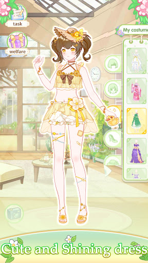 Vlinder Garden Dress Princess - Simulation - games