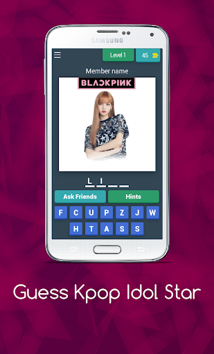 Android application Guess Kpop Idol Star screenshort