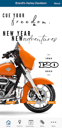 Android application Brandt's Harley-Davidson screenshort