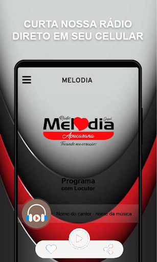 Android application Melodia screenshort