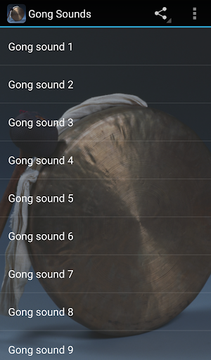 Gong Sounds Screenshot 1 - AppWisp.com