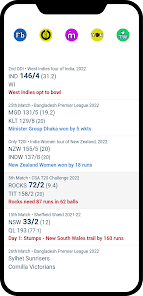 Cricket: All Play Live Scores 2.1 APK + Mod (Unlimited money) untuk android