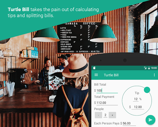 Android application Turtle Bill screenshort