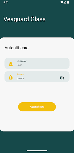 Android application Veaguard Business Suite screenshort