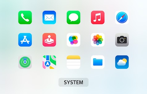 iPear iOS 16 Icon Pack APK (remendado/completo) 2