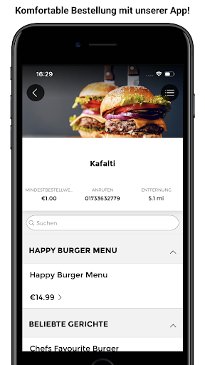 Android application Kafalti screenshort