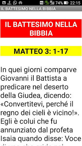 Santo Battesimo Screen 3
