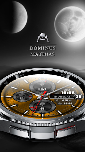 DM | 047 Hybrid Watch Face Screen 2