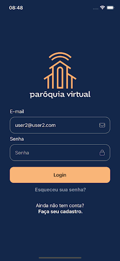 Android application Paróquia Virtual: App Católico screenshort