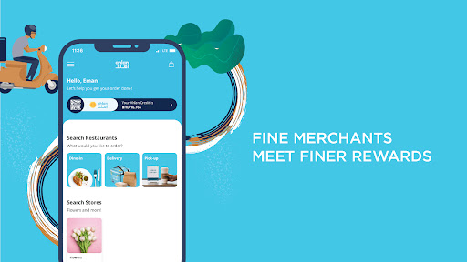 Android application Ahlan Rewards screenshort
