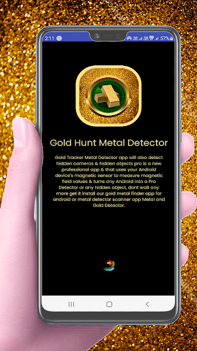 Android application Gold Hunt: Real Metal Detector screenshort