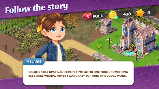 City Escape: Renovate Home and Garden Blast Story android2mod screenshots 7