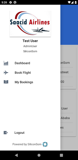Saacid Airlines Screen 2
