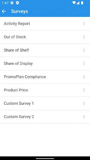 UMP - Universal Merch Platform Screen 2