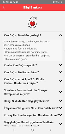 Türk Kızılay Mobil Kan Bağışı screenshot 3