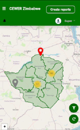 CEWER Zimbabwe Screen 2