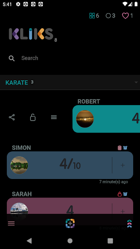 KliksApp - An Elegant Counter Screen 2