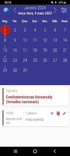 Calendário Brasil 2024 Screen 3