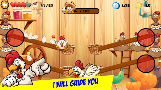 Catch My Eggs v1.1.3 MOD APK (Unlimited Money) Free For Android 2