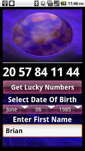 Lucky Numbers Fortune Lotto 2