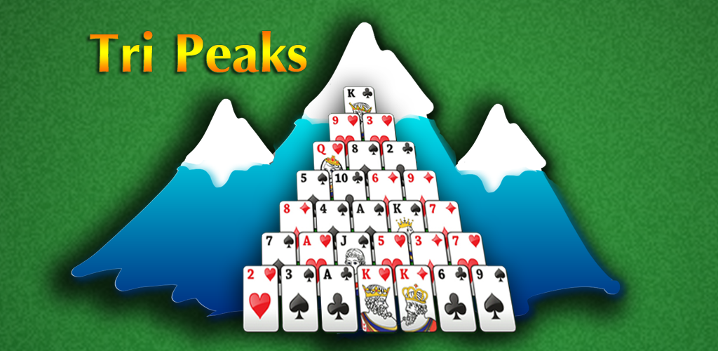 Пасьянс 3 вершины. Пасьянс tri Peaks. Пасьянс три башни. Игра пасьянс три пика. Пасьянс три вершины