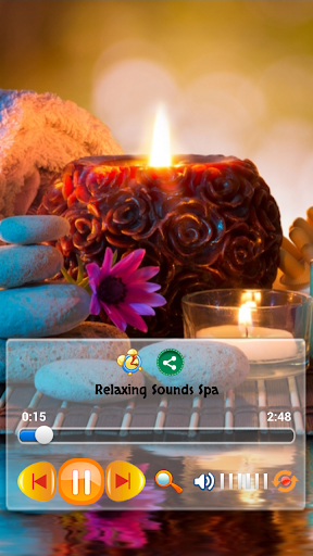 Android application Relaxing Sounds Spa screenshort