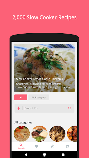 Android application Slow Cooker Recipes & Cookbook screenshort