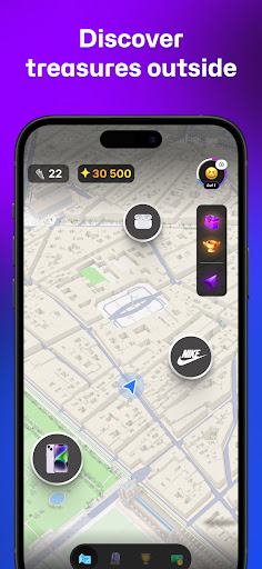 Android application explorz - Adventure awaits you screenshort