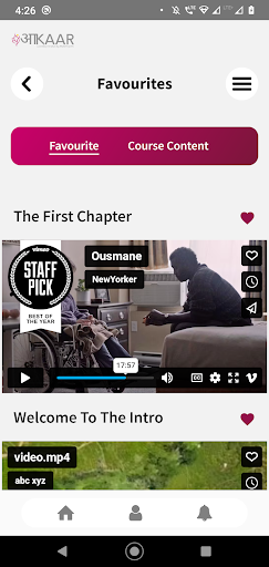 Android application AAKAAR screenshort