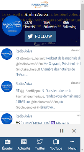 Radio Aviva Screen 3