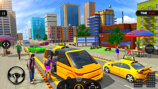 Modern Taxi Driving Games Car Driving Games 2020