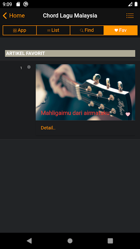 Chord Gitar Lagu Malaysia