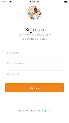 Android application Migrant.NET screenshort