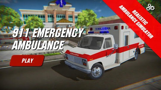 911 Emergency Ambulance Mod Apk 1.05 (Large Amount of Currency) 1