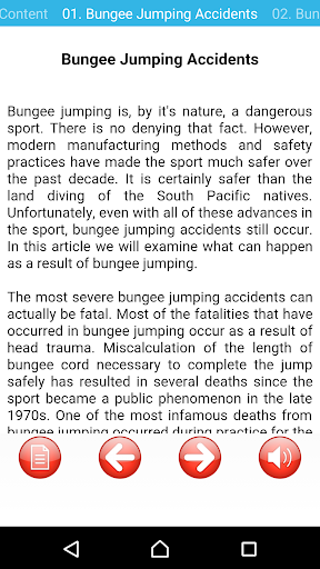 Bungee Jumping Daring Sport