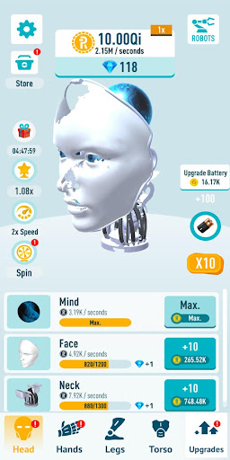 Idle Robots - Strategy - games