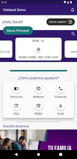 Android application ORS App screenshort