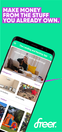 Android application BeFreer screenshort