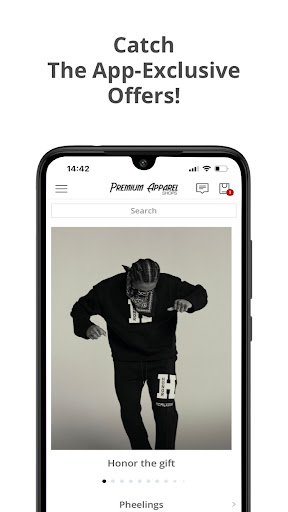 Premium Apparel Shops Screenshot 1 - AppWisp.com