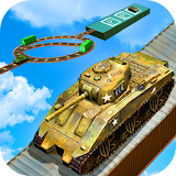 Extreme Impossible Army Tank Parking icon