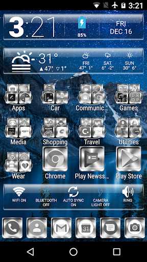 LC Raised Silver 2 Theme Screen 2