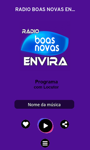 Rádio Boas Novas Envira Screen 2